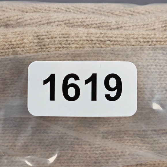 Vintage Jantzen Sweater Vest Mens Large Tan Lambswool Orlon Blend V-Neck 60s - Picture 8 of 8